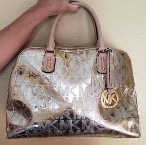 Michael Kors Large Gold Purse